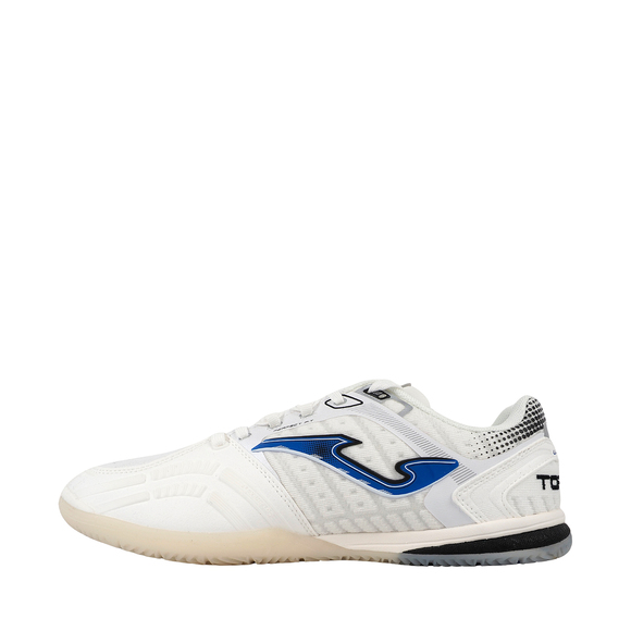 Buty piłkarskie Joma Top Flex Ultralight Indoor 2602 biało-niebieskie TFUW2602IN
