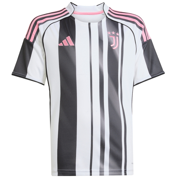 Koszulka dla dzieci adidas Juventus 25/26 Home biało-czarna JN5237 