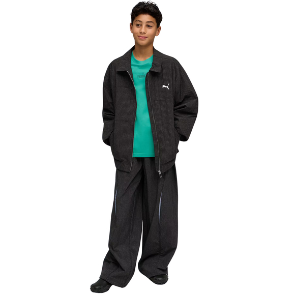 Koszulka dla dzieci Puma ESS Small No.1 Logo Centered Tee zielona 692975 40