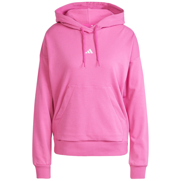 Bluza damska adidas Essentials Small Logo French Terry różowa JD3067