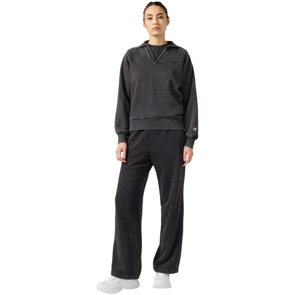 Bluza damska Champion Polo Neck Sweatshirt szara 118366 KK001