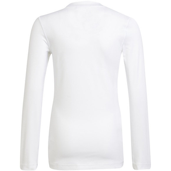 Koszulka dla dzieci adidas Youth Techfit Long Sleeve biała H23156