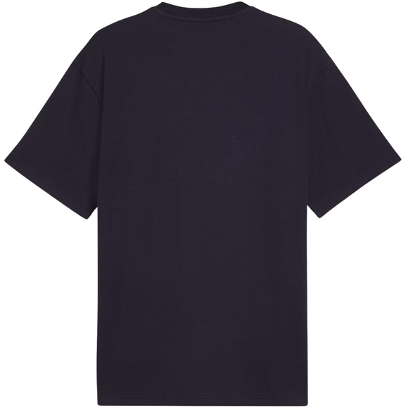 Koszulka męska Puma ESS Elevated Relaxed Tee granatowa 692018 16
