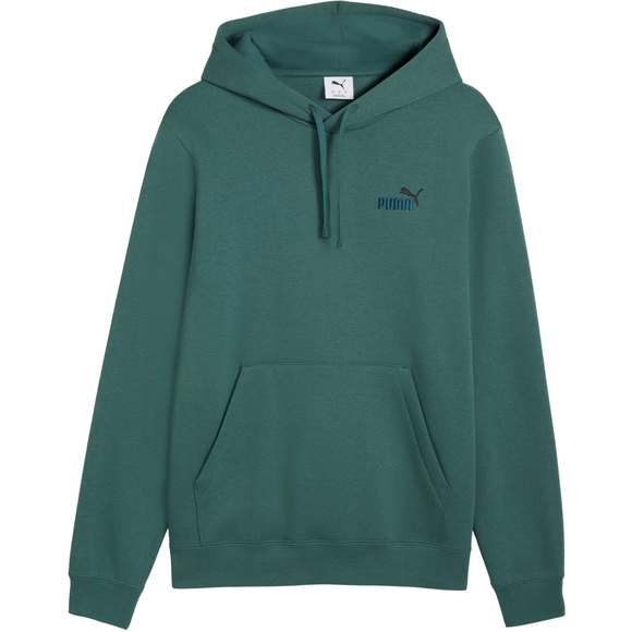 Bluza męska Puma ESS 2 Color Small No.1 Logo Hoodie zielona 684718 90