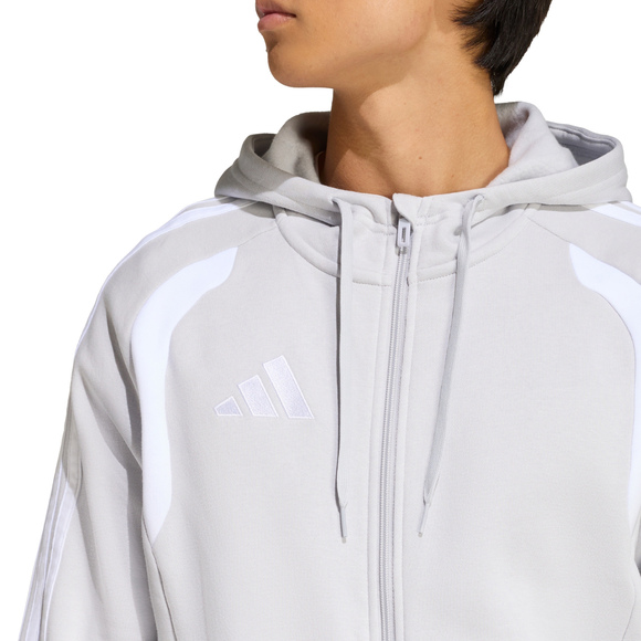 Bluza męska adidas Tiro 26 League Sweat Full Zip Hoody szara KF3319