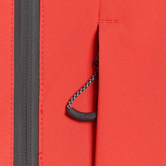 Kurtka trekkingowa męska 4F M1010 pomarańczowa 4FWAW25TTJAM1010 70S