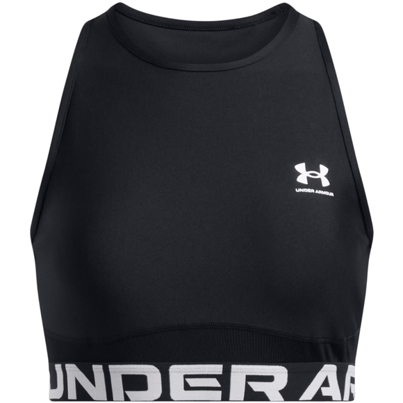 Koszulka damska Under Armour HeatGear Rib Tank czarna 1388694 001