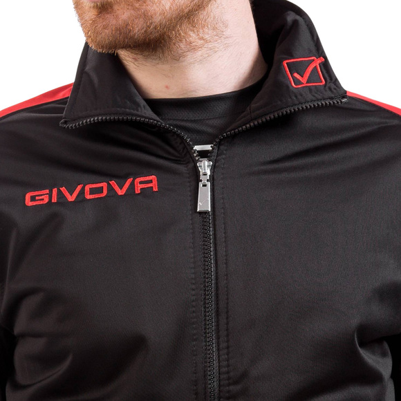 Dres Givova Tuta Revolution czarno-czerwony TR033 1012