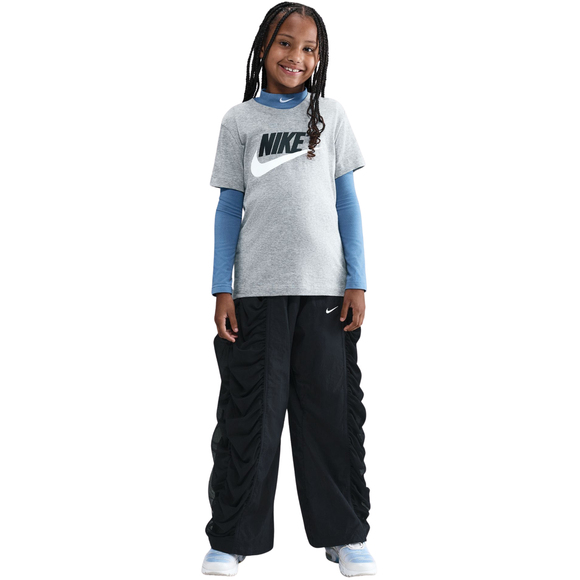 Koszulka dla dzieci Nike Sportswear szara FZ5178 064
