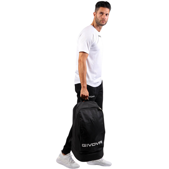 Plecak Givova Zaino z usztywnianym dnem czarny B007-0010-UNICA