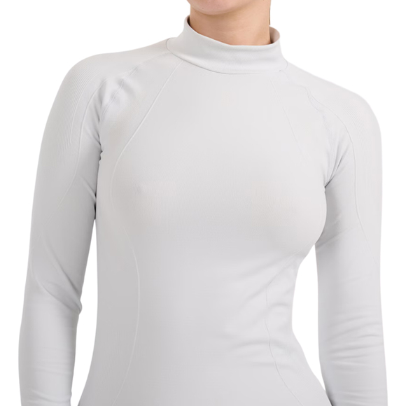 Koszulka termoaktywna damska 4F F216 chłodny jasy szary 4FWAW25USEAF216 27S