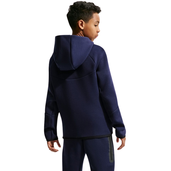 Bluza dla dzieci Nike FC Barcelona Tech Fleece granatowa II3722 498