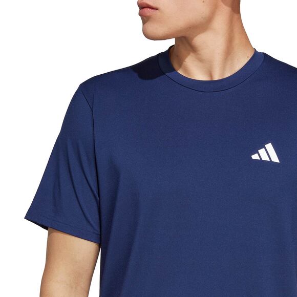 Koszulka męska adidas Train Essentials Stretch Training Tee granatowa IC7414