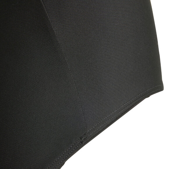 Kostium kąpielowy dla dziewczynki V-back Swimsuit czarny JM8223