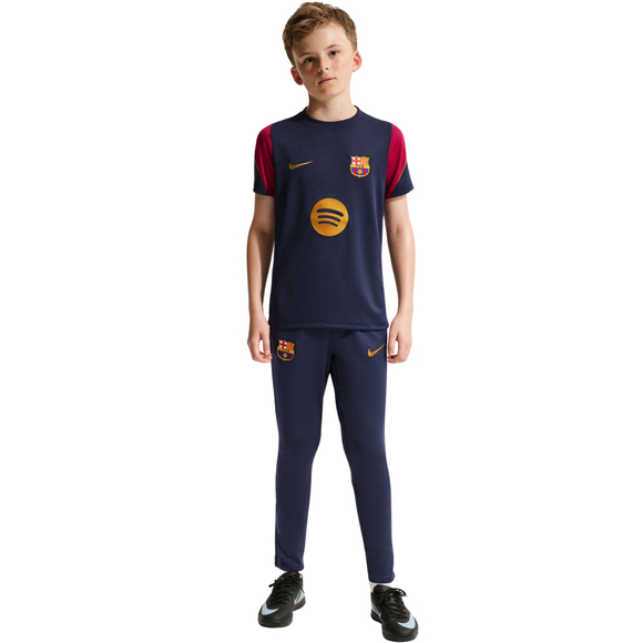 Koszulka dla dzieci Nike FC Barcelona Strike granatowo-bordowa II3237 401