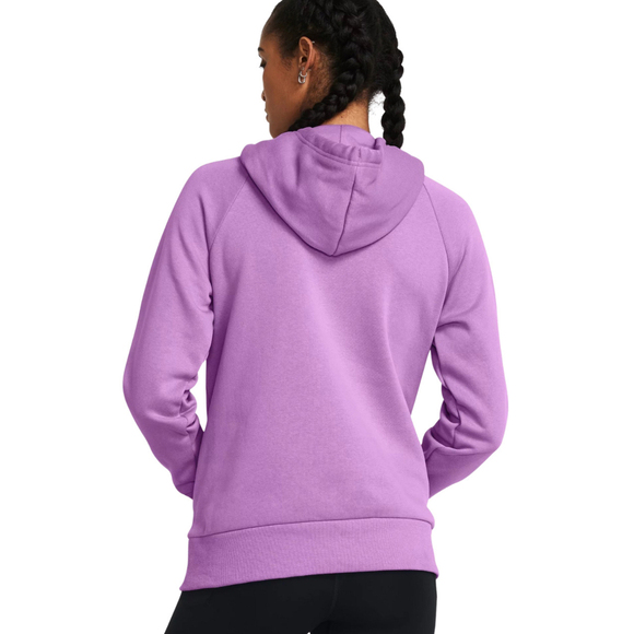 Bluza damska Under Armour Rival Fleece Hoodie fioletowa 1379500 560