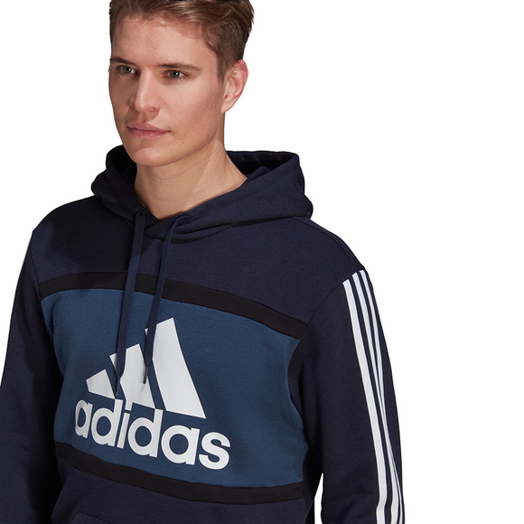 Bluza męska adidas Essentials Hoodie granatowa GV0252