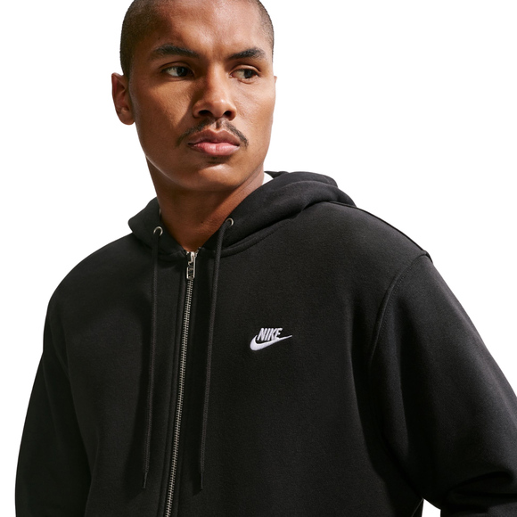 Bluza męska Nike Club BB FZ Hoodie czarna FN3861 010