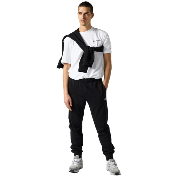 Spodnie męskie Champion Rib Cuff Pants czarne 220733 KK001