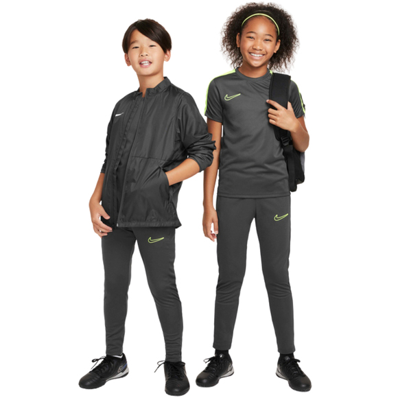 Spodnie dla dzieci Nike Dri-Fit Enfant szare DX5490 061