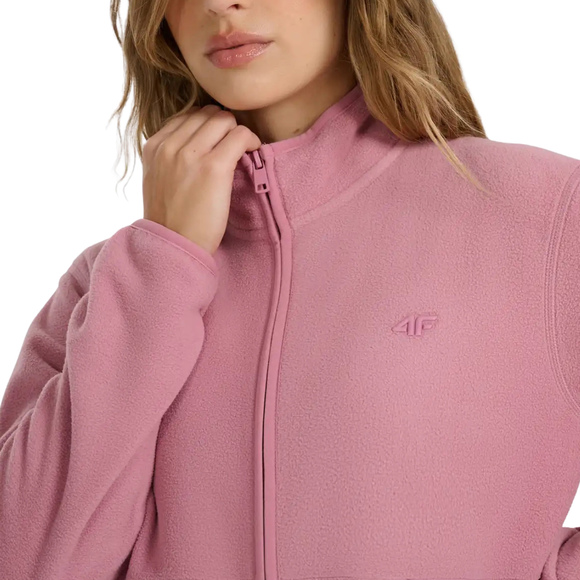 Bluza polarowa damska 4F F354 jasny róż 4FWAW25TFLEF354 56S