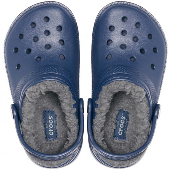 Chodaki dla dzieci Crocs Lined Clog granatowe 207009 459