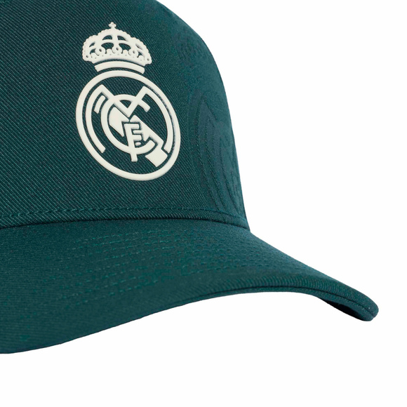 Czapka z daszkiem adidas Real Madrid RMCF Away Snap Back zielona KS8120