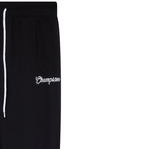 Spodnie damskie Champion Rib Cuff Pants czarne 118256 KK001