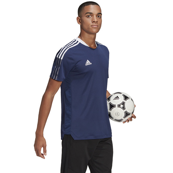 Koszulka męska adidas Tiro 21 Training Jersey granatowa GM7585