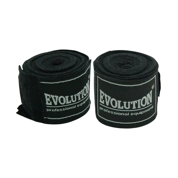 Bandaż bokserski Evolution Junior SB-325BL czarny
