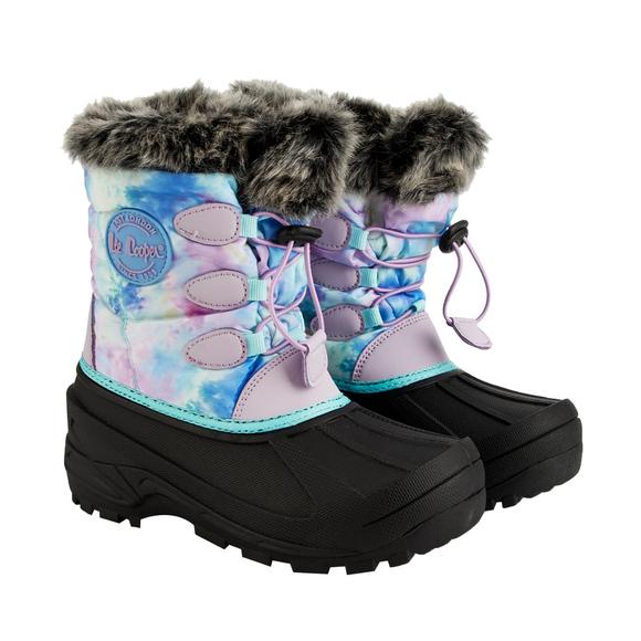 Buty dla dzieci Lee Cooper fioletowo-niebieskie LCJ-25-10-3778K 
