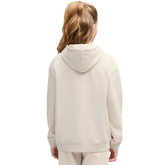 Bluza dla dzieci Puma ESS Centered Cat Logo Relaxed Hoodie beżowa 692973 82