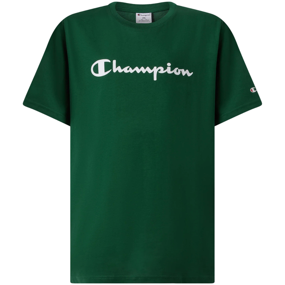 Koszulka dla dzieci Champion SS Tee zielona 307322 GS559