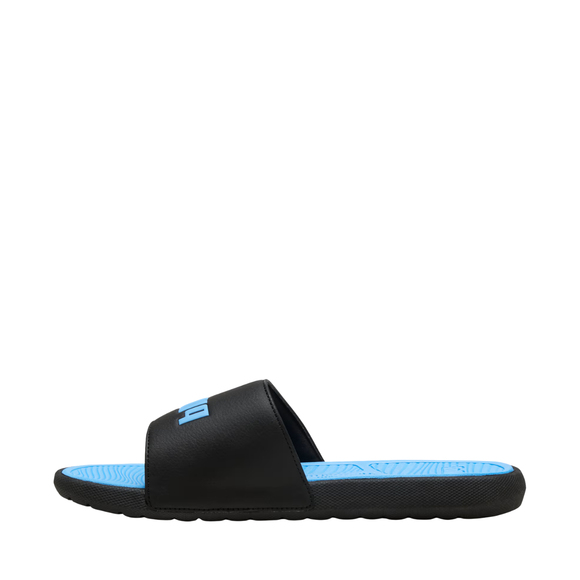 Klapki Puma Cool Cat 2.0 czarno-niebieskie 389110 43