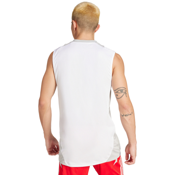 Koszulka męska adidas Tiro 24 Competition Training Sleeveless biała IR5479