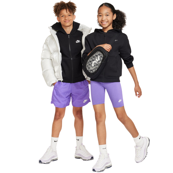 Bluza dla dzieci Nike Sportswear Club Fleece czarna FD3004 010