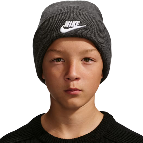 Czapka dla dzieci Nike Peak szara HF5498 032