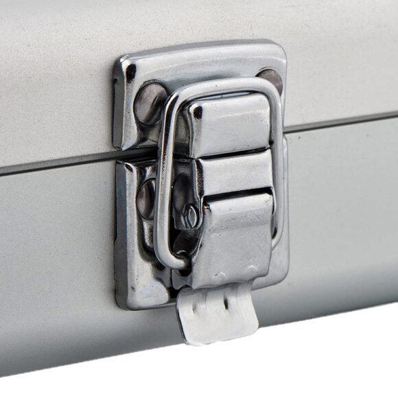Futerał Point aluminiowy srebrny
