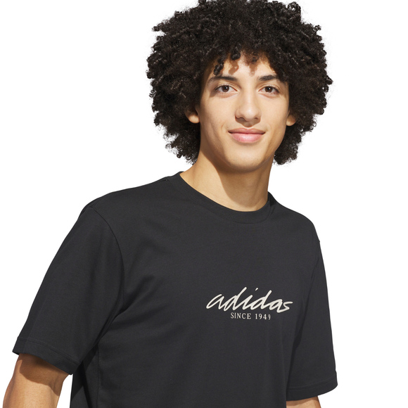 Koszulka męska adidas Color Connect Graphic czarna KE1316