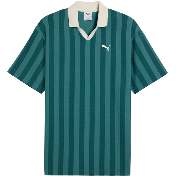 Koszulka męska Puma Class Relaxed Pinnacle Polo zielona 692069 41