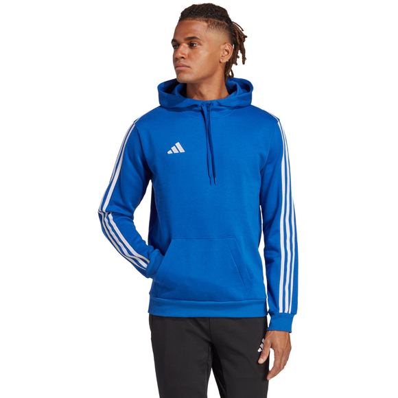 Bluza męska adidas Tiro 23 League Sweat Hoodie niebieska IC7858