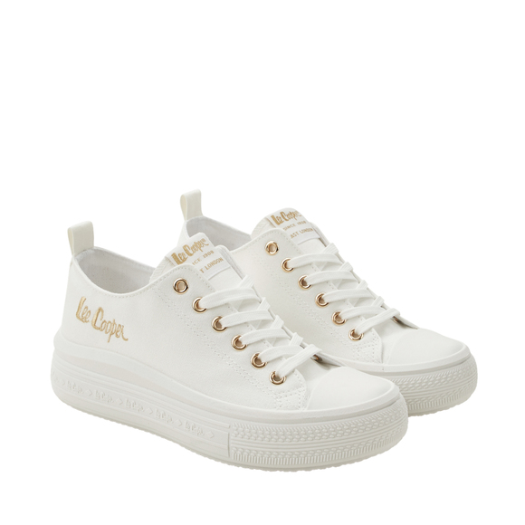 Buty damskie Lee Cooper białe LCW-26-44-4482LA