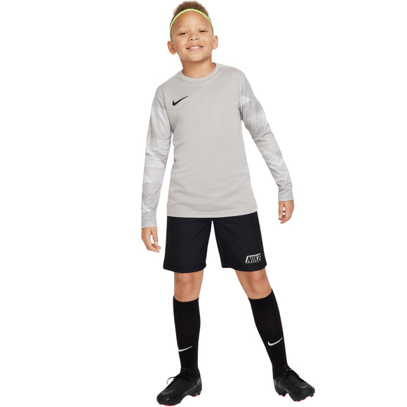 Bluza bramkarska dla dzieci Nike Dry Park IV JSY LS GK JUNIOR szara CJ6072 052