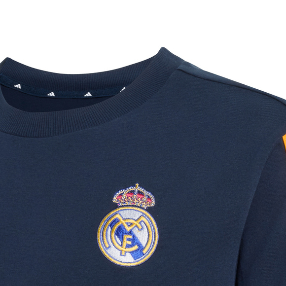 Koszulka dla dzieci adidas Real Madrid granatowa KG5366