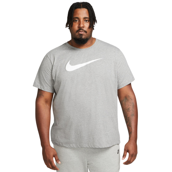 Koszulka męska Nike Sportswear Swoosh Tee Icon szara DC5094 063