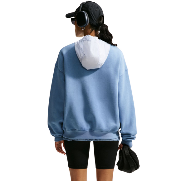 Bluza damska Nike Studio Fleece niebieska IM8082 486