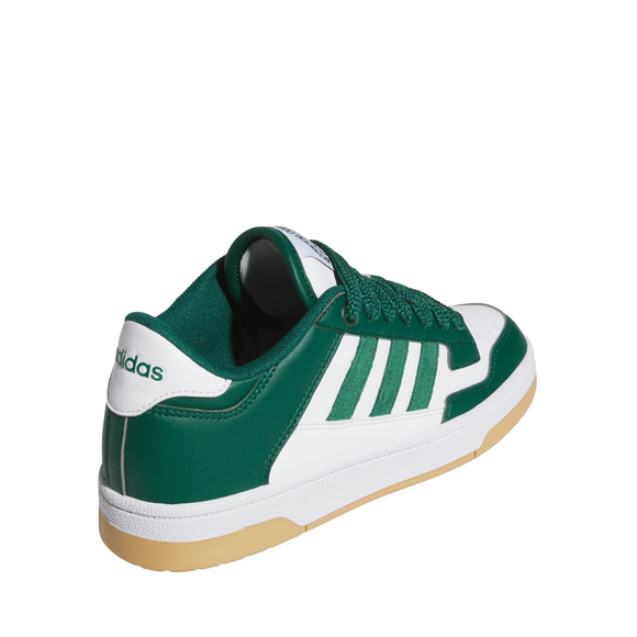 Buty dla dzieci adidas Rapid Court Low zielono-białe JR1019