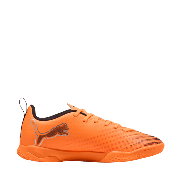 Buty piłkarskie dla dzieci Puma Ultra 6 Play IT Heat Fire pomarańczowe 108538 03