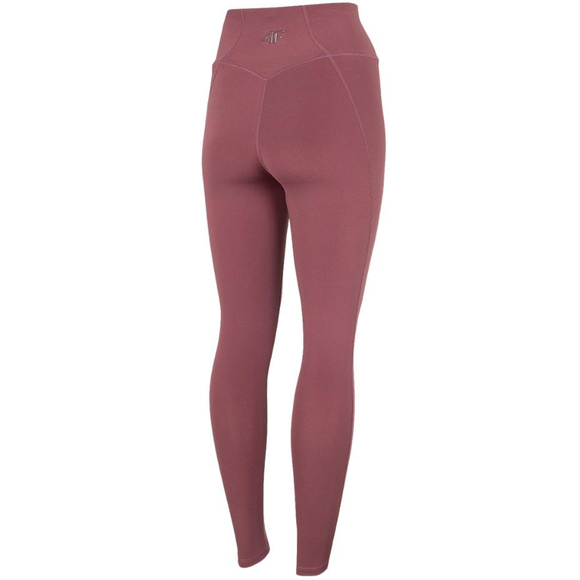 Legginsy fukncyjne damskie 4F burgund H4Z22 SPDF011 60S