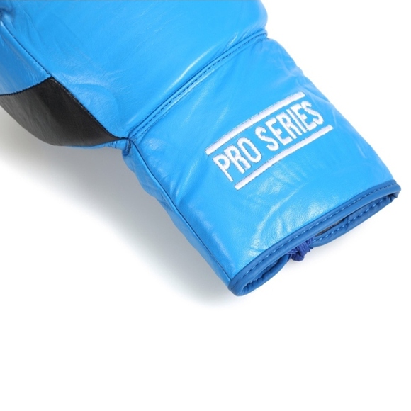 Rękawice bokserskie WOLF BLUE L 8 oz